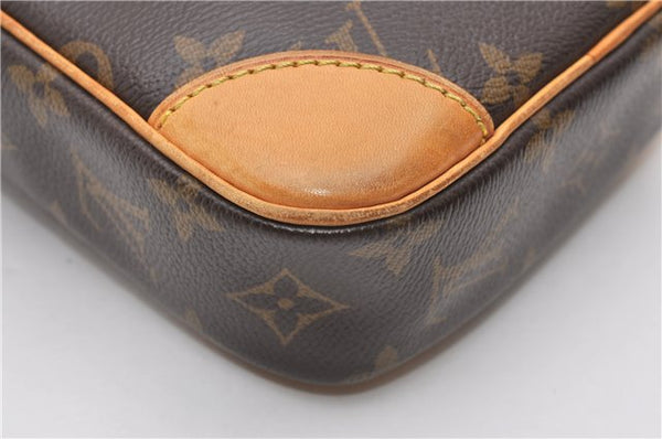 Authentic Louis Vuitton Monogram Danube Shoulder Cross Body Bag M45266 LV 1125G