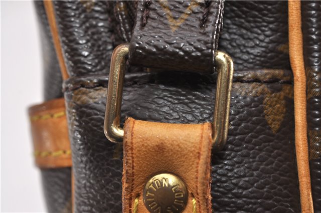 Authentic Louis Vuitton Monogram Danube Shoulder Cross Body Bag M45266 LV 1125G