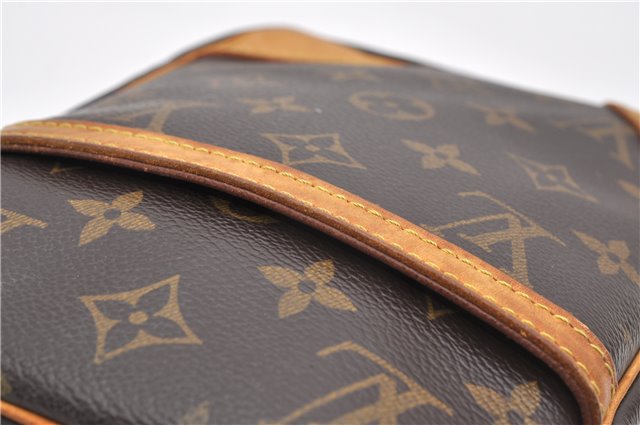 Authentic Louis Vuitton Monogram Danube Shoulder Cross Body Bag M45266 LV 1125G