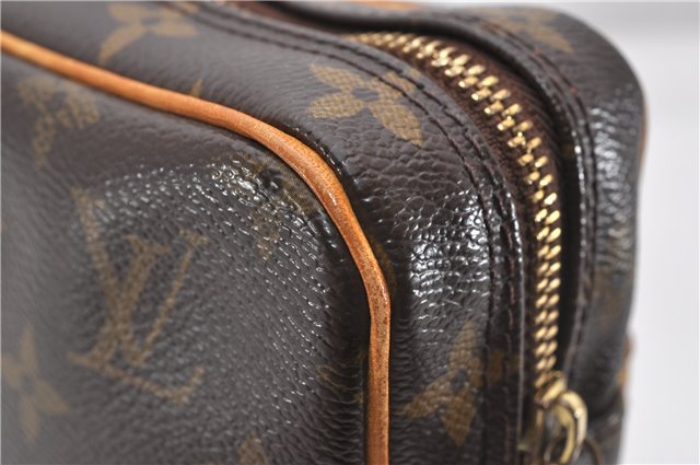 Authentic Louis Vuitton Monogram Danube Shoulder Cross Body Bag M45266 LV 1125G