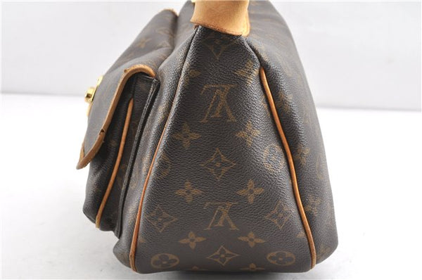 Authentic Louis Vuitton Monogram Tikal GM Shoulder Bag M40077 LV 1126G