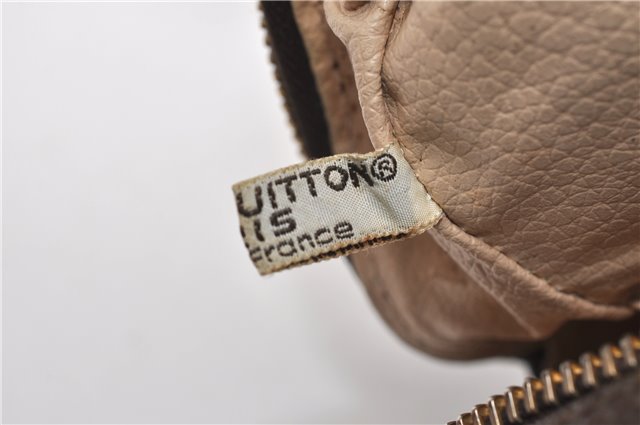 Auth Louis Vuitton Monogram Trousse Toilette 28 Clutch Hand Bag M47522 LV 1127G