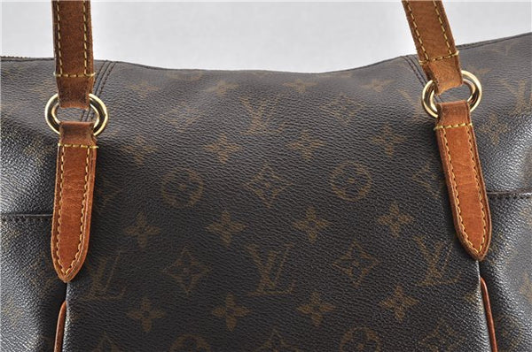 Authentic Louis Vuitton Monogram Totally MM Shoulder Tote Bag M56689 Junk 1130G