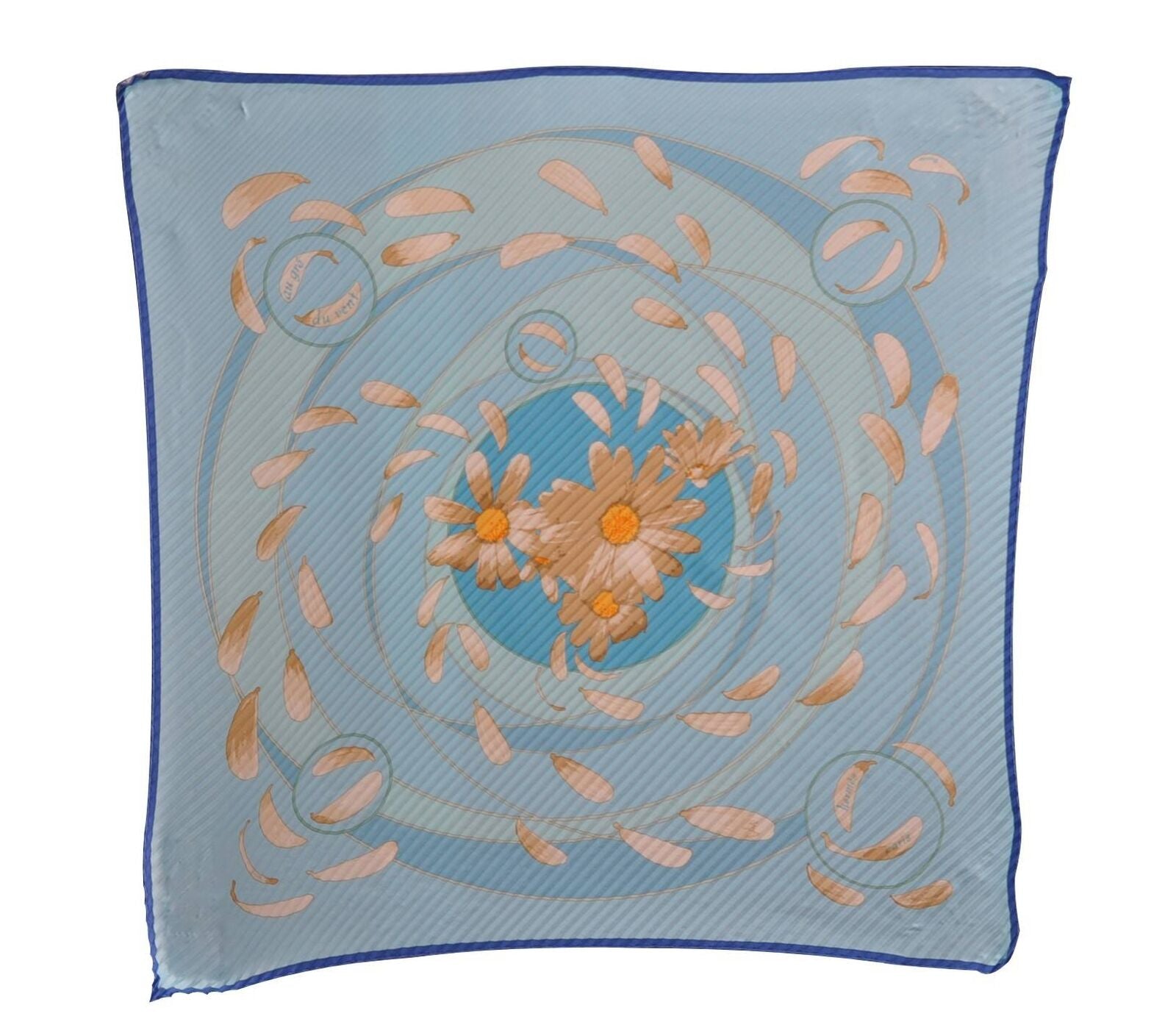 Authentic HERMES Pleats Scarf 