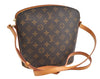 Authentic Louis Vuitton Monogram Drouot Shoulder Cross Body Bag M51290 LV 1132G