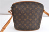 Authentic Louis Vuitton Monogram Drouot Shoulder Cross Body Bag M51290 LV 1132G