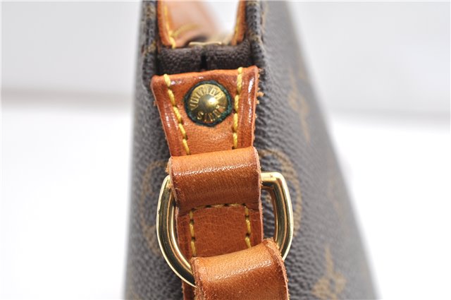 Authentic Louis Vuitton Monogram Drouot Shoulder Cross Body Bag M51290 LV 1132G