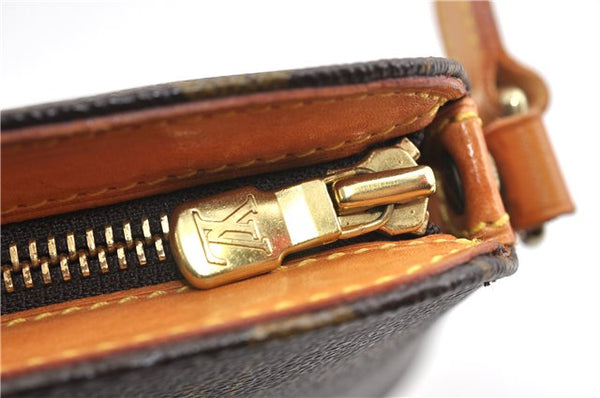 Authentic Louis Vuitton Monogram Drouot Shoulder Cross Body Bag M51290 LV 1132G