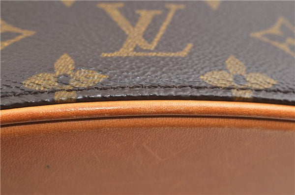 Authentic Louis Vuitton Monogram Drouot Shoulder Cross Body Bag M51290 LV 1132G