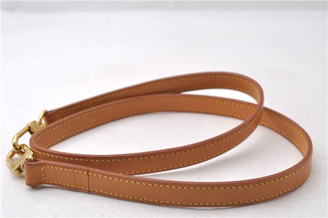 Authentic Louis Vuitton Leather Shoulder Strap Beige 39