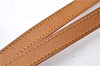 Authentic Louis Vuitton Leather Shoulder Strap Beige 39" LV 1133D