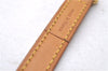 Authentic Louis Vuitton Leather Shoulder Strap Beige 39" LV 1133D