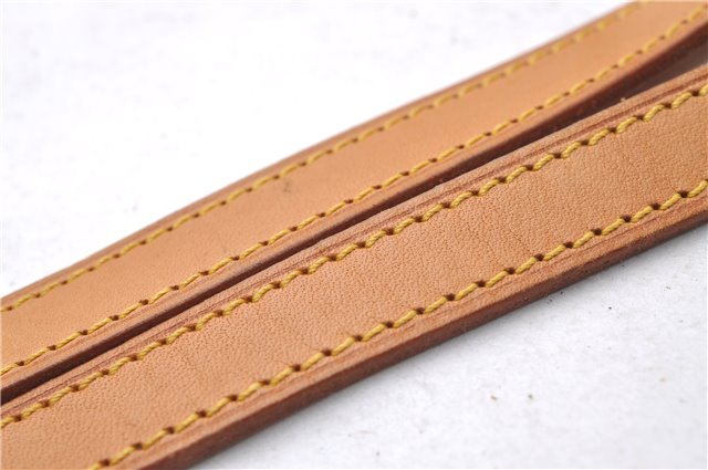 Authentic Louis Vuitton Leather Shoulder Strap Beige 39