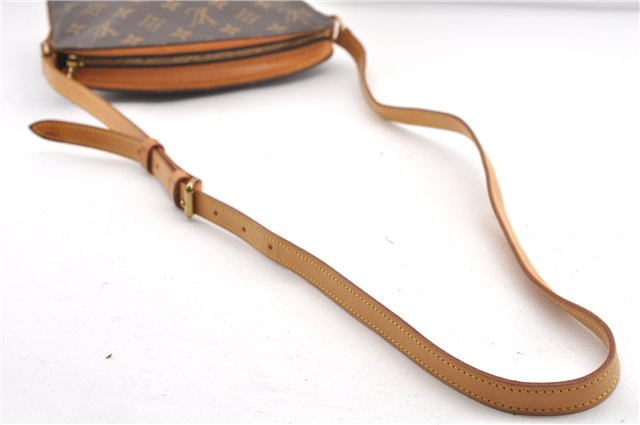 Authentic Louis Vuitton Monogram Drouot Shoulder Cross Body Bag M51290 LV 1133G