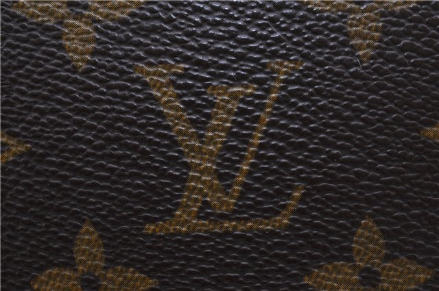 Authentic Louis Vuitton Monogram Drouot Shoulder Cross Body Bag M51290 LV 1133G