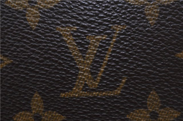 Authentic Louis Vuitton Monogram Drouot Shoulder Cross Body Bag M51290 LV 1133G