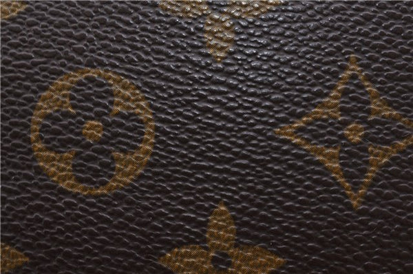 Authentic Louis Vuitton Monogram Drouot Shoulder Cross Body Bag M51290 LV 1133G