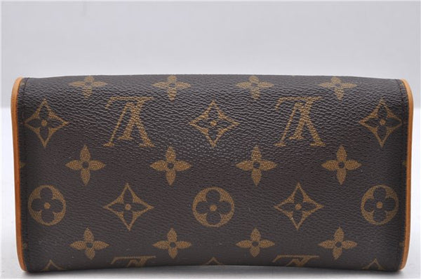 Authentic Louis Vuitton Monogram Pochette Twin PM Shoulder Bag M51854 LV 1134D