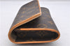 Authentic Louis Vuitton Monogram Pochette Twin PM Shoulder Bag M51854 LV 1134D