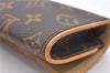 Authentic Louis Vuitton Monogram Pochette Twin PM Shoulder Bag M51854 LV 1134D