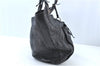 Authentic Christian Dior Cannage Shoulder Tote Bag Leather Black 1134E