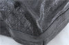 Authentic Christian Dior Cannage Shoulder Tote Bag Leather Black 1134E