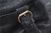 Authentic Christian Dior Cannage Shoulder Tote Bag Leather Black 1134E