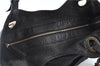 Authentic Christian Dior Cannage Shoulder Tote Bag Leather Black 1134E