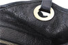 Authentic Christian Dior Cannage Shoulder Tote Bag Leather Black 1134E