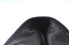 Authentic Christian Dior Cannage Shoulder Tote Bag Leather Black 1134E