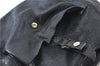 Authentic Christian Dior Cannage Shoulder Tote Bag Leather Black 1134E