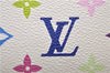 Auth Louis Vuitton Monogram Multicolor Alma PM Hand Bag White M92647 LV 1135E