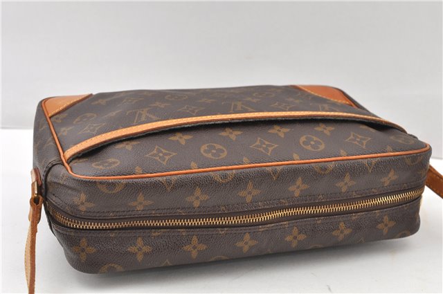 Authentic Louis Vuitton Monogram Trocadero 30 Shoulder Cross Bag M51272 LV 1135G