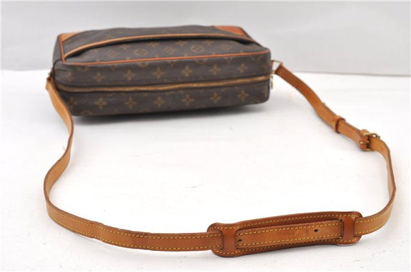 Authentic Louis Vuitton Monogram Trocadero 30 Shoulder Cross Bag M51272 LV 1135G