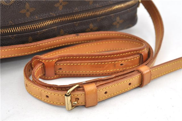 Authentic Louis Vuitton Monogram Trocadero 30 Shoulder Cross Bag M51272 LV 1135G