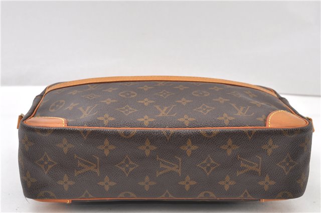 Authentic Louis Vuitton Monogram Trocadero 30 Shoulder Cross Bag M51272 LV 1135G