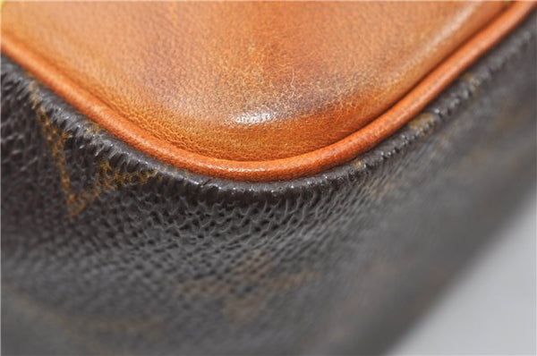 Authentic Louis Vuitton Monogram Trocadero 30 Shoulder Cross Bag M51272 LV 1135G