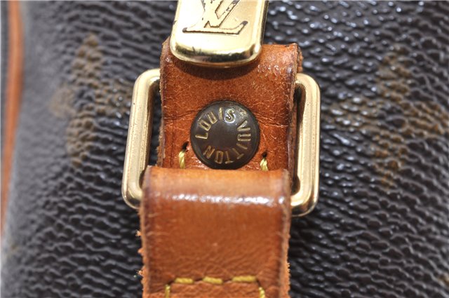 Authentic Louis Vuitton Monogram Trocadero 30 Shoulder Cross Bag M51272 LV 1135G