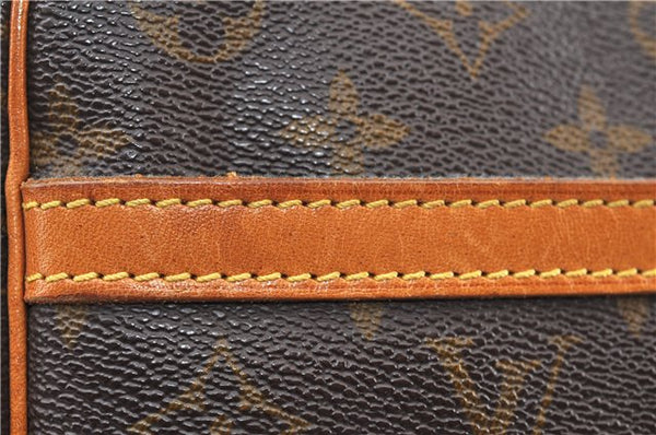 Authentic Louis Vuitton Monogram Trocadero 30 Shoulder Cross Bag M51272 LV 1135G