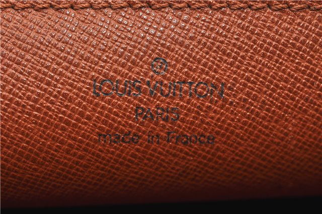 Authentic Louis Vuitton Monogram Trocadero 30 Shoulder Cross Bag M51272 LV 1135G