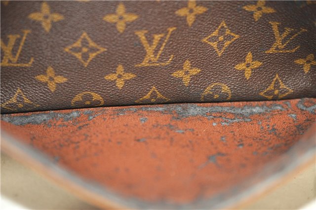 Authentic Louis Vuitton Monogram Trocadero 30 Shoulder Cross Bag M51272 LV 1135G