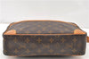 Authentic Louis Vuitton Monogram Trocadero 30 Shoulder Cross Bag M51272 LV 1136G