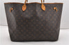 Authentic Louis Vuitton Monogram Neverfull GM Tote Bag M40157 LV Junk 1139G