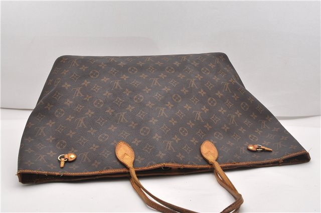 Authentic Louis Vuitton Monogram Neverfull GM Tote Bag M40157 LV Junk 1139G