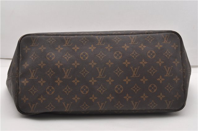 Authentic Louis Vuitton Monogram Neverfull GM Tote Bag M40157 LV Junk 1139G