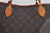 Authentic Louis Vuitton Monogram Neverfull GM Tote Bag M40157 LV Junk 1139G