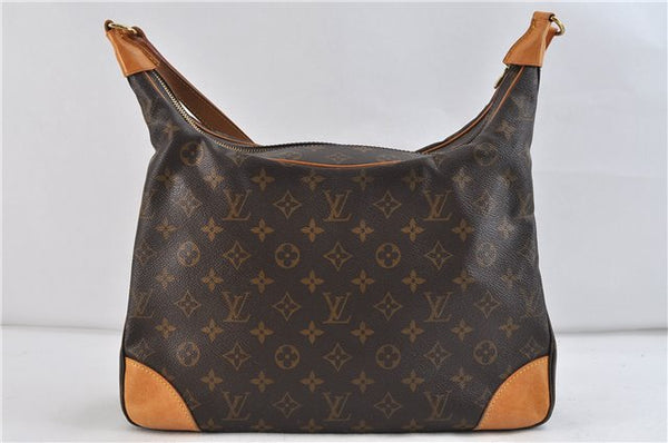 Auth Louis Vuitton Monogram Boulogne 35 Shoulder Cross Body Bag M51260 LV 1140D