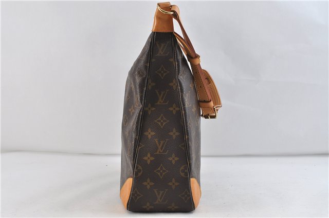 Auth Louis Vuitton Monogram Boulogne 35 Shoulder Cross Body Bag M51260 LV 1140D