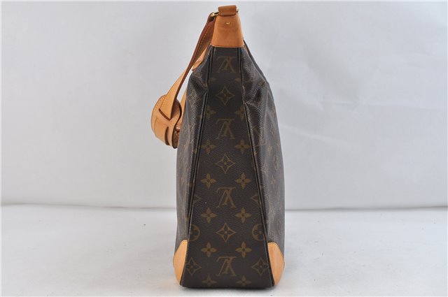 Auth Louis Vuitton Monogram Boulogne 35 Shoulder Cross Body Bag M51260 LV 1140D