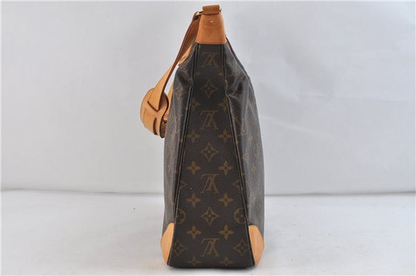 Auth Louis Vuitton Monogram Boulogne 35 Shoulder Cross Body Bag M51260 LV 1140D